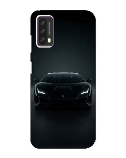 Чохол для Blackview A90 з картинкою «Чорний Lamborghini Aventador»