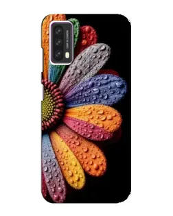 Чехол для Blackview A90 с картинкой «Радужный цветок»