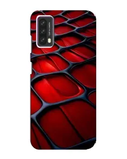 Чохол для Blackview A90 з картинкою «Червона глянцева сітка»