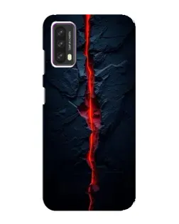 Чохол для Blackview A90 з картинкою «Червона лавова тріщина»