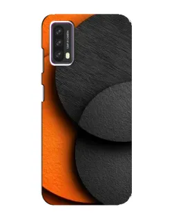 Чохол для Blackview A90 з картинкою «Геометрія помаранчевих кіл»