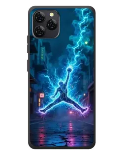 Чохол для Blackview A95 з картинкою «Jordan Gold Jumpman»