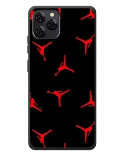 Чохол для Blackview A95 з картинкою «Jordan Red Pattern»