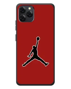 Чохол для Blackview A95 з картинкою «Jordan Red Back»