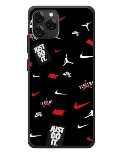 Чохол для Blackview A95 з картинкою «Nike Mix Pattern»