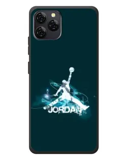 Чохол для Blackview A95 з картинкою «Jordan Blue Fire»