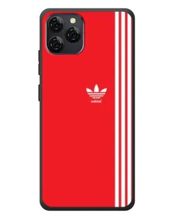Чохол для Blackview A95 з картинкою «Червоний мінімалізм Adidas»