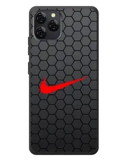 Чохол для Blackview A95 з картинкою «Nike — карбонова сітка»