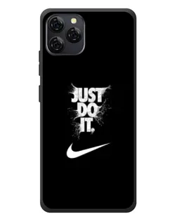 Чехол для Blackview A95 с картинкой «Текстовый принт Nike»
