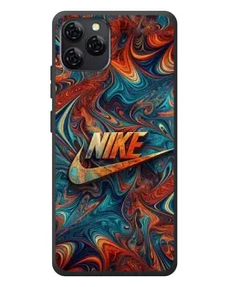 Чехол для Blackview A95 с картинкой «Nike в абстракции»
