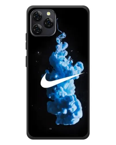 Чехол для Blackview A95 с картинкой «Nike и синий дым» Чехол для Blackview A95 с картинкой «Nike и синий дым»
