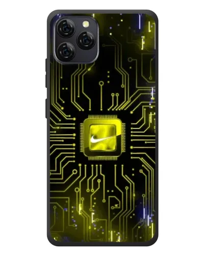 Чехол для Blackview A95 с картинкой «Nike — золотая искра» Чехол для Blackview A95 с картинкой «Nike — золотая искра»