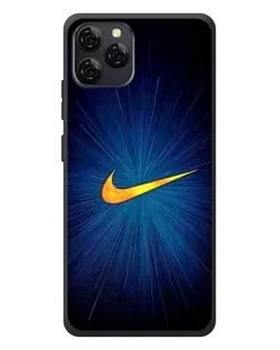 Чохол для Blackview A95 з картинкою «Синій пульс Nike»