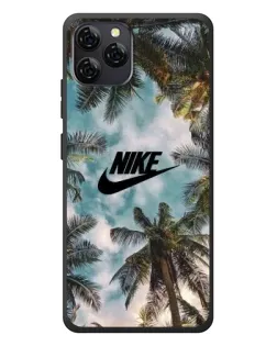 Чохол для Blackview A95 з картинкою «Тропічний принт Nike»