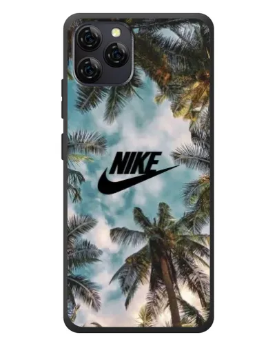 Чехол для Blackview A95 с картинкой «Тропический принт Nike» Чехол для Blackview A95 с картинкой «Тропический принт Nike»