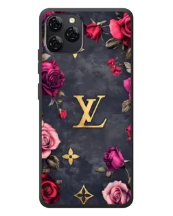 Чохол для Blackview A95 з картинкою «Квітковий Louis Vuitton»