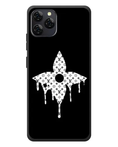 Чохол для Blackview A95 з картинкою «Квіткова монограма»