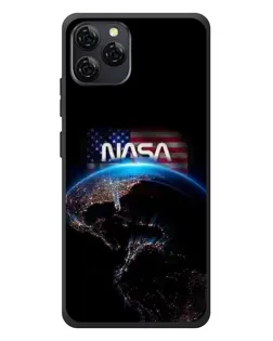 Чехол для Blackview A95 с картинкой «Земля из космоса NASA»
