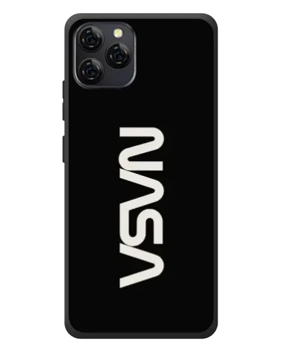 Чехол для Blackview A95 с картинкой «NASA — вертикальный логотип» Чехол для Blackview A95 с картинкой «NASA — вертикальный логотип»