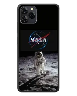 Чехол для Blackview A95 с картинкой «Астронавт на Луне»