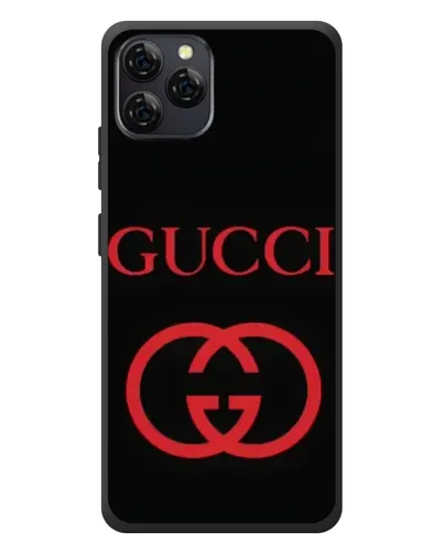 Чохол для Blackview A95 з картинкою «Gucci — червоний логотип»