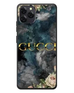 Чохол для Blackview A95 з картинкою «Абстрактні квіти Gucci»