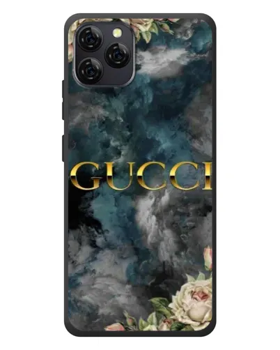 Чохол для Blackview A95 з картинкою «Абстрактні квіти Gucci»