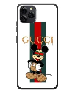 Чохол для Blackview A95 з картинкою «Міккі Маус Gucci — смуги»