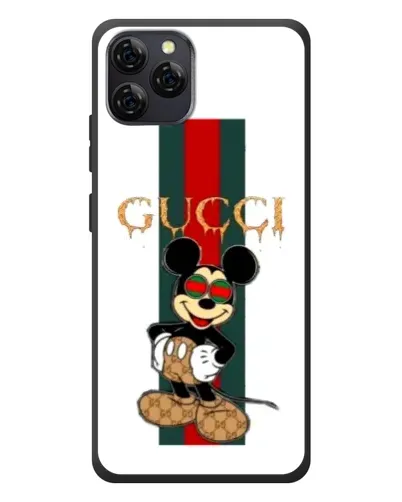 Чохол для Blackview A95 з картинкою «Міккі Маус Gucci — смуги»