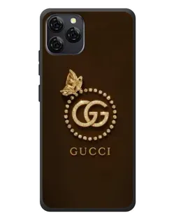 Чохол для Blackview A95 з картинкою «Gucci — золотий метелик»