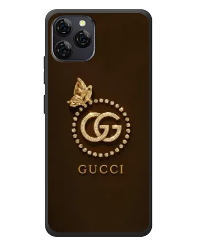 Чохол для Blackview A95 з картинкою «Gucci — золотий метелик»