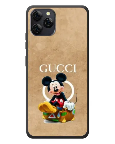 Чохол для Blackview A95 з картинкою «Міккі Маус Gucci — крафт»