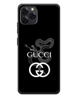 Чохол для Blackview A95 з картинкою «Gucci — срібна змія»