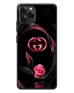 Чохол для Blackview A95 з картинкою «Gucci — неонова троянда»
