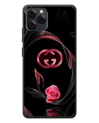 Чохол для Blackview A95 з картинкою «Gucci — неонова троянда»