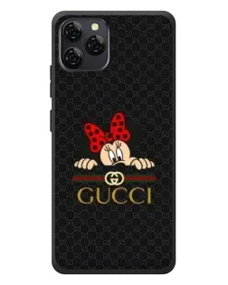 Чохол для Blackview A95 з картинкою «Мінні Маус Gucci — чорний»