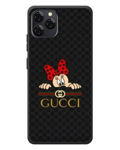 Чохол для Blackview A95 з картинкою «Мінні Маус Gucci — чорний»