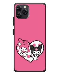 Чохол для Blackview A95 з картинкою «Kuromi та My Melody»