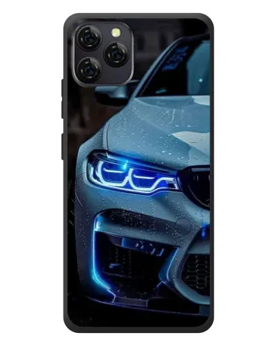 Чохол для Blackview A95 з картинкою «Погляд BMW з синіми фарами»
