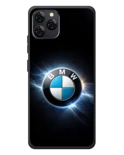 Чохол для Blackview A95 з картинкою «BMW — неонове сяйво»