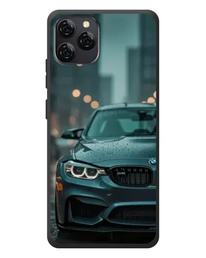 Чохол для Blackview A95 з картинкою «BMW у вогнях міста»