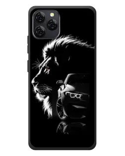 Чохол для Blackview A95 з картинкою «BMW та лев»