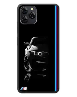 Чохол для Blackview A95 з картинкою «Силует BMW в темряві»