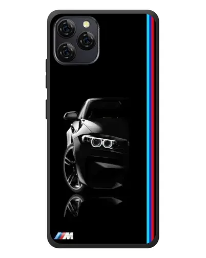 Чохол для Blackview A95 з картинкою «Силует BMW в темряві»
