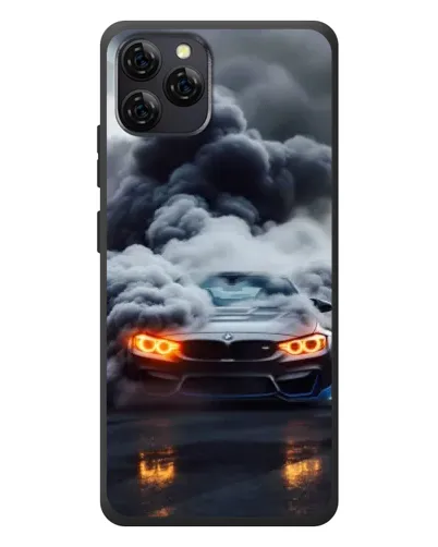 Чохол для Blackview A95 з картинкою «BMW у диму»