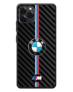 Чохол для Blackview A95 з картинкою «Емблема BMW та карбон»