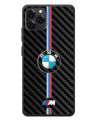 Чохол для Blackview A95 з картинкою «Емблема BMW та карбон»