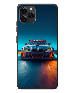 Чохол для Blackview A95 з картинкою «BMW — вогні неону»