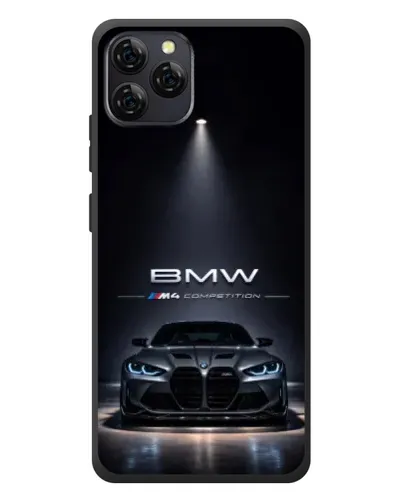 Чехол для Blackview A95 с картинкой «BMW сквозь ночной город» Чехол для Blackview A95 с картинкой «BMW сквозь ночной город»