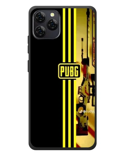 Чехол для Blackview A95 с картинкой «PUBG — камуфляжный шлем»
